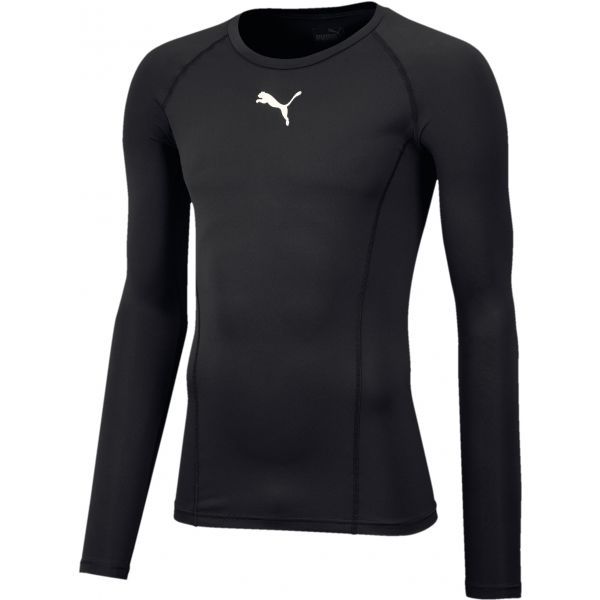 Puma Puma LIGA BASELAYER TEE LS Функционална мъжка  тениска, черно, размер