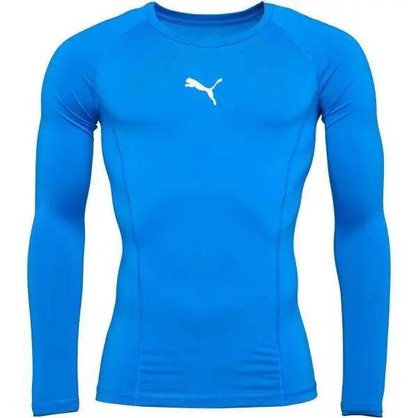 Puma Puma LIGA BASELAYER TEE LS Функционална мъжка  тениска, синьо, размер