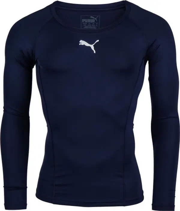 Puma Puma LIGA BASELAYER TEE LS Функционална мъжка  тениска, тъмносин, размер