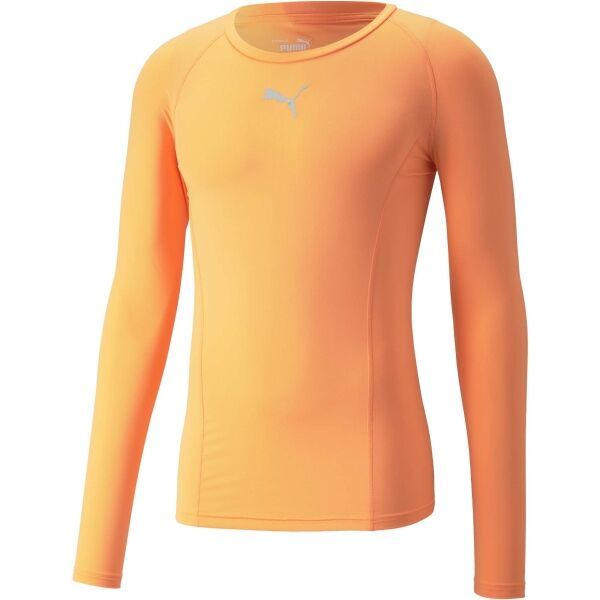 Puma Puma LIGA BASELAYER TEE LS Мъжка тениска, оранжево, размер
