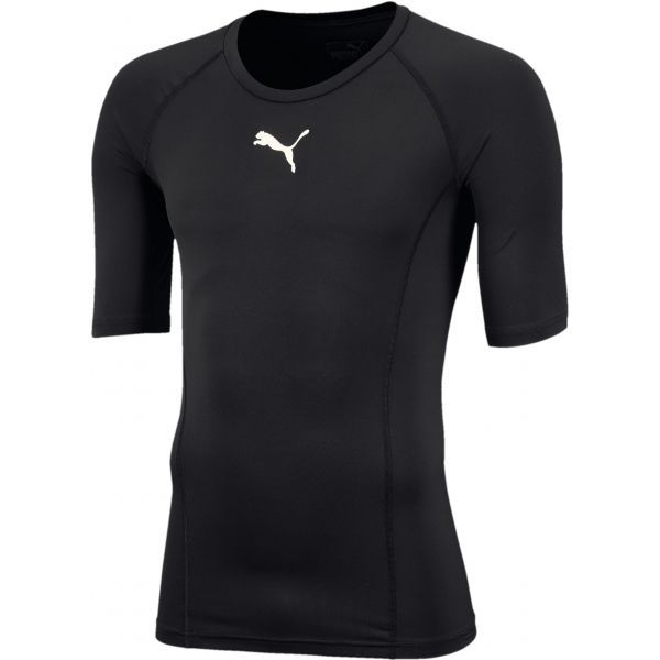 Puma Puma LIGA BASELAYER TEE SS Мъжка функционална блуза, черно, размер