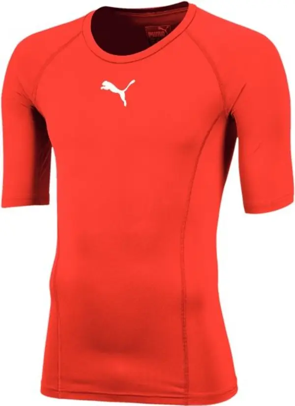 Puma Puma LIGA BASELAYER TEE SS Мъжка функционална блуза, червено, размер