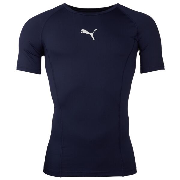 Puma Puma LIGA BASELAYER TEE SS Мъжка функционална блуза, тъмносин, размер