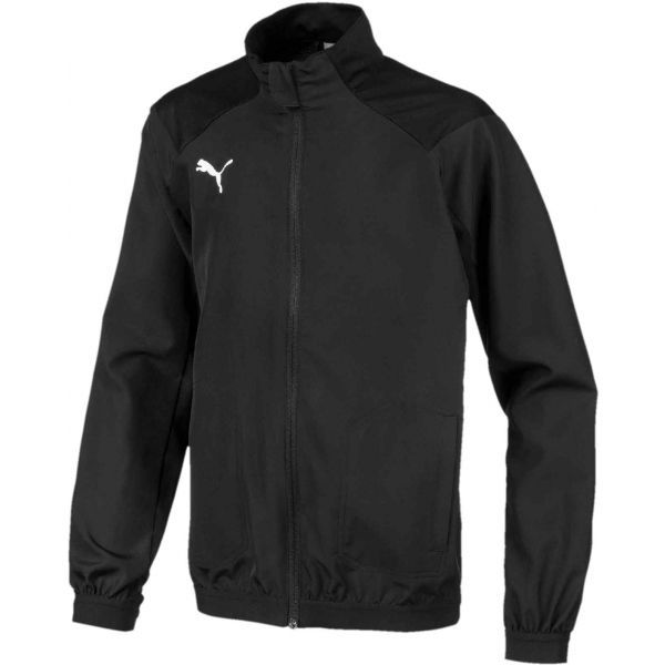 Puma Puma LIGA SIDELINE JACKET JR Спортно яке за момчета, черно, размер