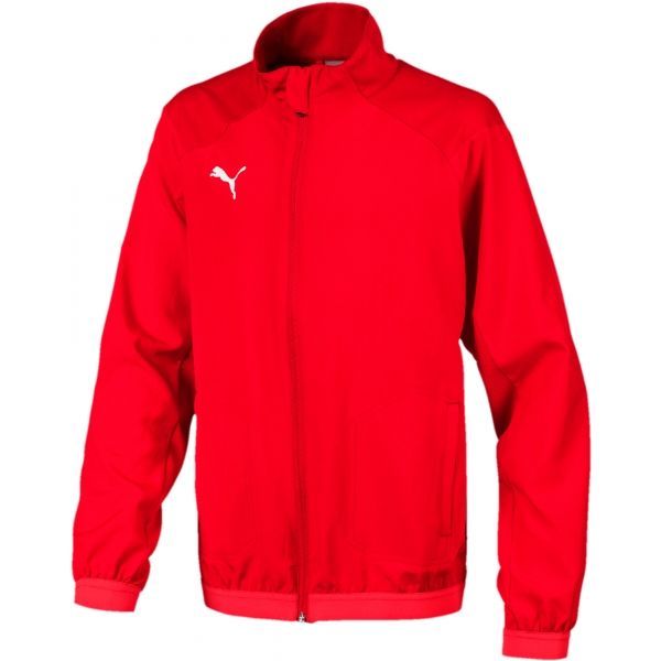 Puma Puma LIGA SIDELINE JACKET JR Спортно яке за момчета, червено, размер