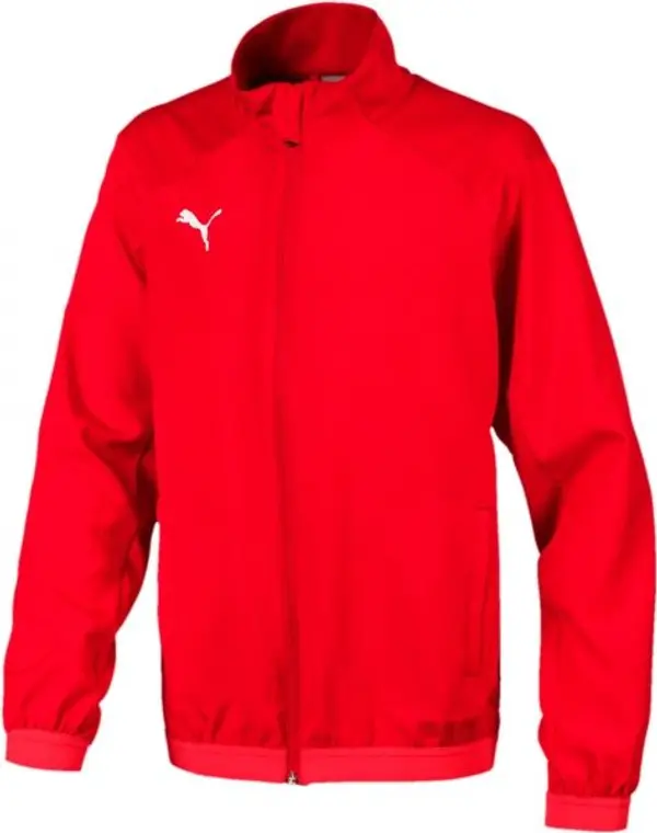 Puma Puma LIGA SIDELINE JACKET JR Спортно яке за момчета, червено, размер