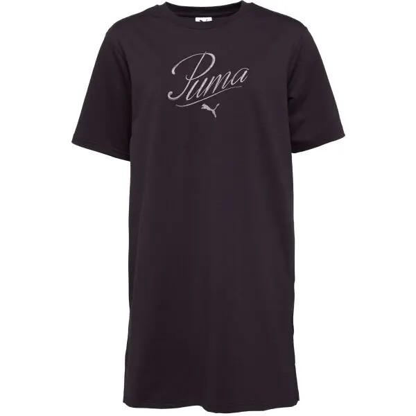 Puma Puma LOGO DRESS Дамска рокля, черно, размер