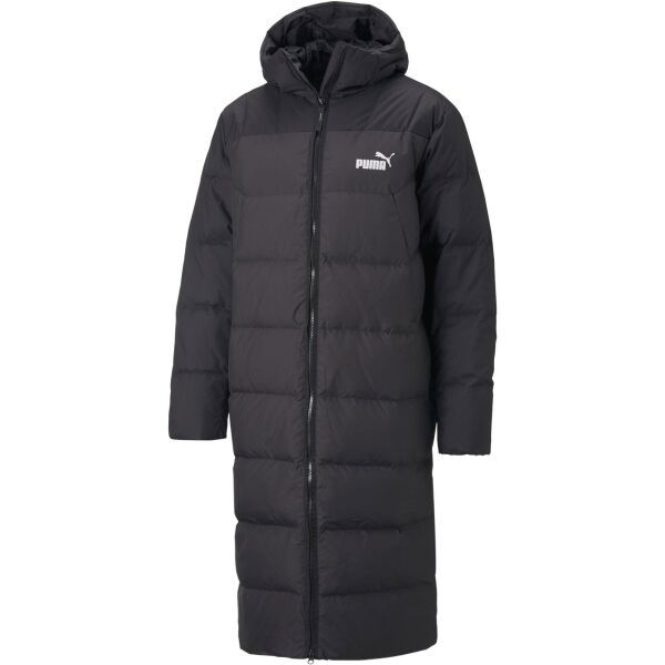 Puma Puma LONG HOODED DOWN COAT JACKET Мъжко дълго зимно яке, черно, размер
