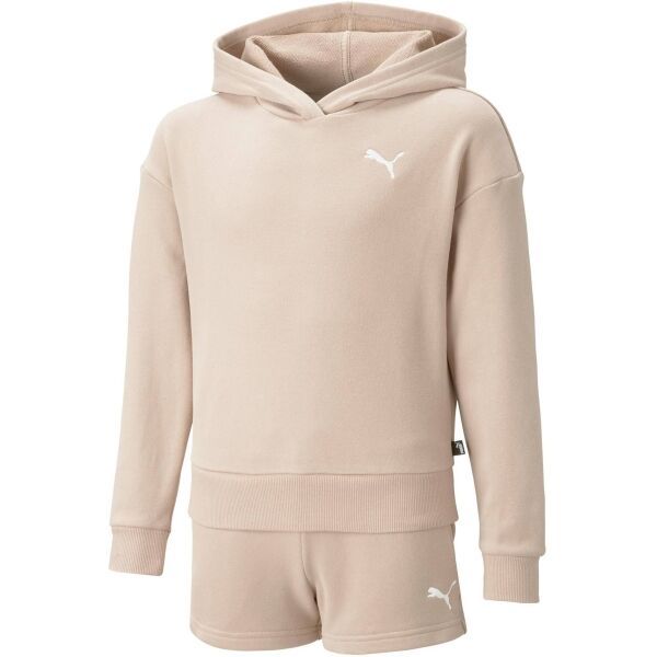 Puma Puma LOUNGEWEAR SHORT SUIT G Спортен комплект за момчета, розово, размер