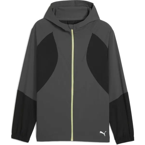 Puma Puma M RUN ULTRAWEAVE HOODED JACKET Мъжко яке за бягане, тъмносиво, размер