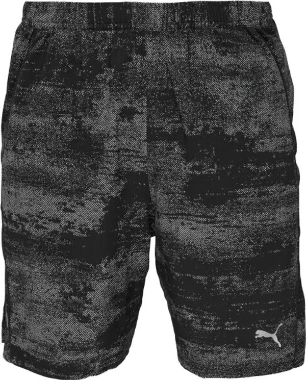 Puma Puma M RUN VELOCITY 7" AOP SHORT Мъжки шорти за бягане, черно, размер