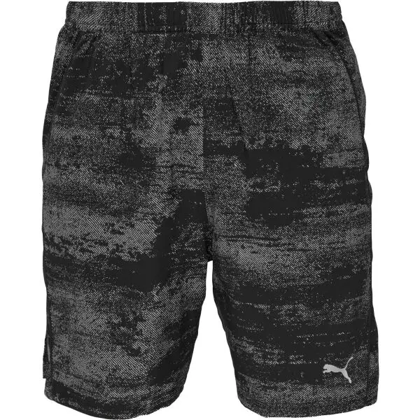 Puma Puma M RUN VELOCITY 7" AOP SHORT Мъжки шорти за бягане, черно, размер