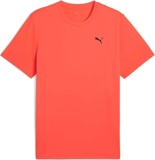 Puma Puma M TAD ESSENTIALS SOLID CAT TEE Мъжка тениска, червено, размер