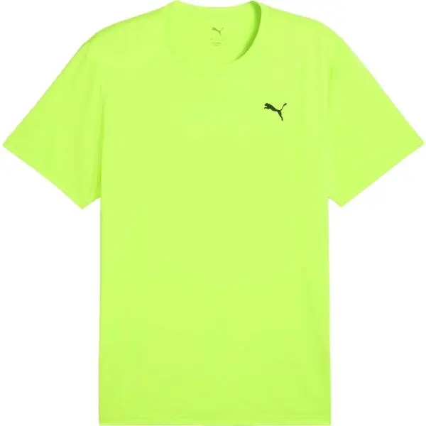 Puma Puma M TAD ESSENTIALS SOLID CAT TEE Мъжка тениска, светло-зелено, размер