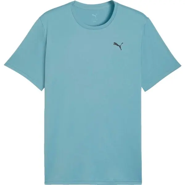 Puma Puma M TAD ESSENTIALS SOLID CAT TEE Мъжка тениска, светлосиньо, размер