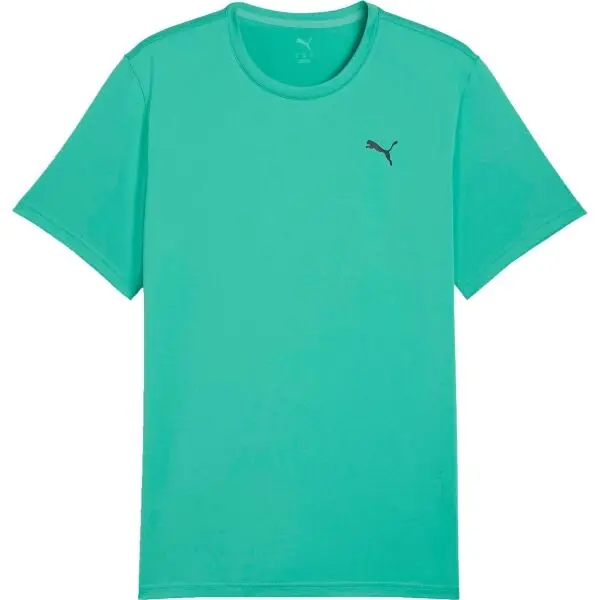 Puma Puma M TAD ESSENTIALS SOLID CAT TEE Мъжка тениска, зелено, размер