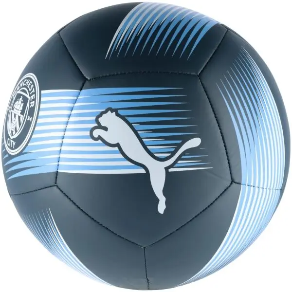 Puma Puma MANCHESTER CITY FC ESSENTIALS BALL Футболна топка, тъмносин, размер