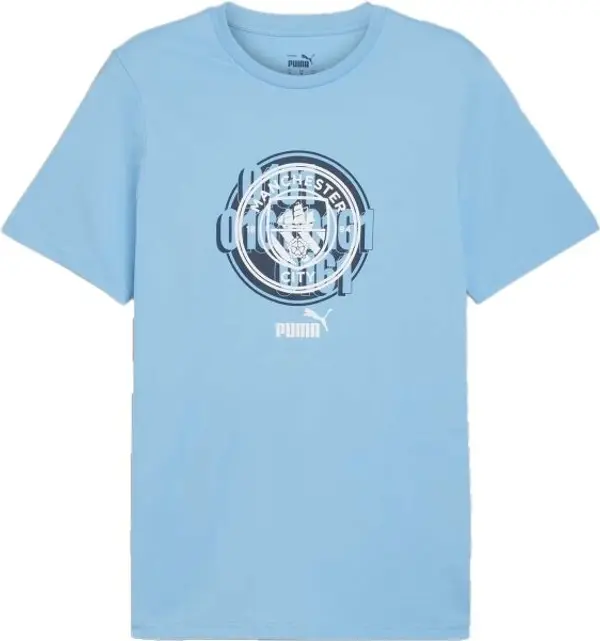 Puma Puma MANCHESTER CITY FC FOTBAL CULTURE TEE Мъжка тениска, светлосиньо, размер