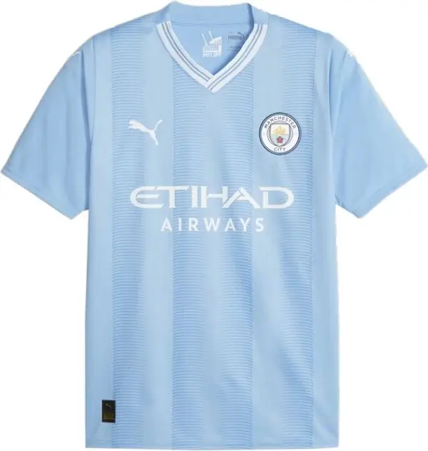 Puma Puma MANCHESTER CITY FC HOME JERSEY Мъжка футболна фланелка, светлосиньо, размер
