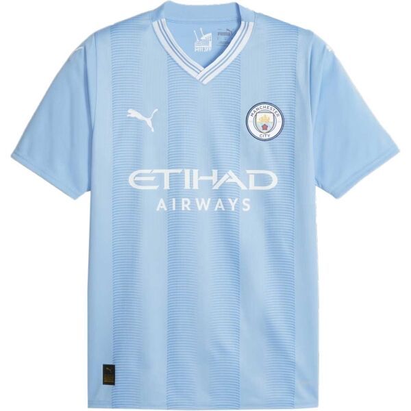 Puma Puma MANCHESTER CITY FC HOME JERSEY Мъжка футболна фланелка, светлосиньо, размер