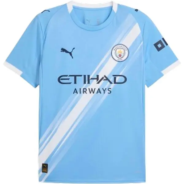 Puma Puma MANCHESTER CITY FC HOME JERSEY REPLICA Мъжка футболна фланелка, светлосиньо, размер