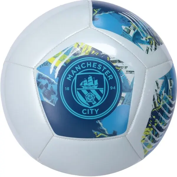 Puma Puma MANCHESTER CITY FC NRGY BALL Футболна топка, светлосиньо, размер