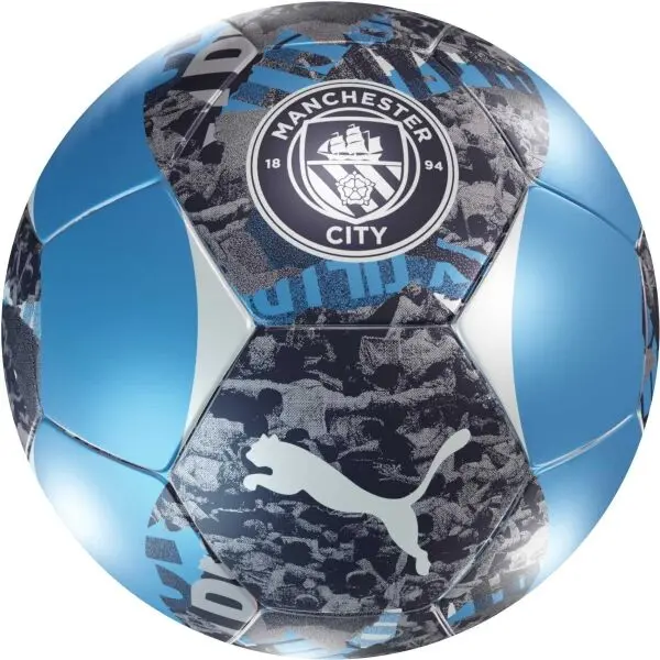 Puma Puma MANCHESTER CITY FC PERMATCH BALL Футболна топка, синьо, размер