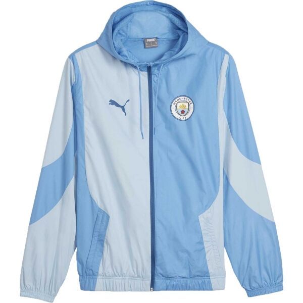 Puma Puma MANCHESTER CITY FC PREMATCH WOVEN JACKET Мъжко яке, синьо, размер