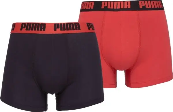 Puma Puma MEN EVERYDAY BASIC BOXER 2P Мъжки боксерки, черно, размер