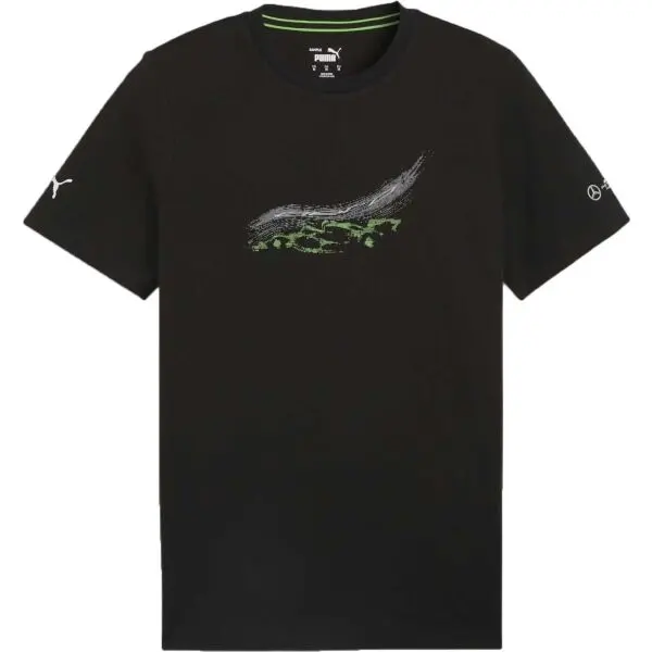 Puma Puma MERCEDES-AMG PETRONAS F1 ESSENTIALS  CAR GRAPHIC TEE Мъжка тениска, черно, размер