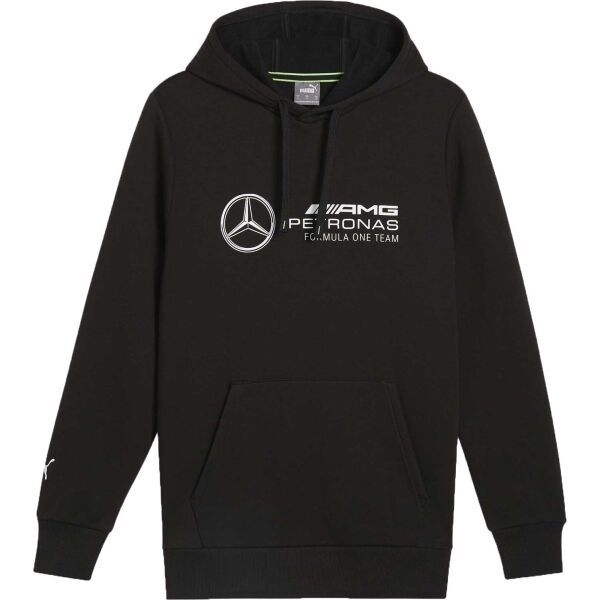 Puma Puma MERCEDES-AMG PETRONAS F1 ESSENTIALS HOODIE Мъжки суитшърт, черно, размер