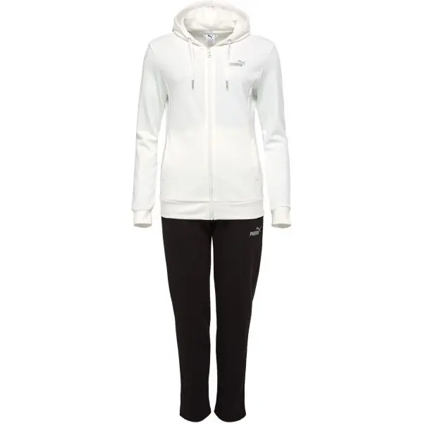 Puma Puma METALLIC HOODID SWEAT SUIT TR Дамски спортен екип, черно, размер