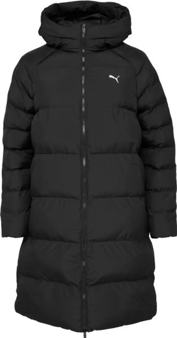 Puma Puma MONO HOODED PARKA Дамско зимно дълго яке, черно, размер