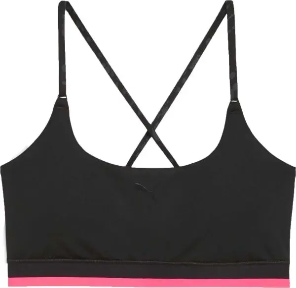 Puma Puma MOVE HYPERNATURAL BRA Дамско спортно бюстие, черно, размер