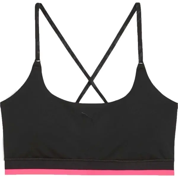 Puma Puma MOVE HYPERNATURAL BRA Дамско спортно бюстие, черно, размер