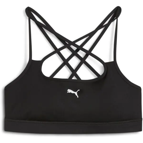 Puma Puma MOVE STRAPPY BRA Дамско  спортно бюстие, черно, размер