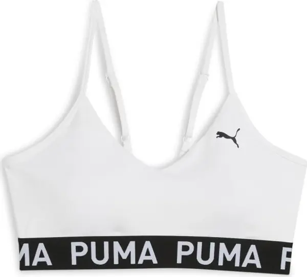 Puma Puma MOVE STRONG BRA Дамско спортно бюстие, бяло, размер