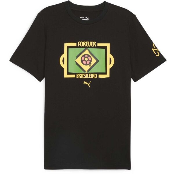 Puma Puma NEYMAR JR TEE Мъжки спортен потник, черно, размер