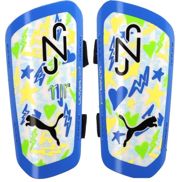 Puma Puma NEYMAR JR ULTRA LIGHT STRAP Футболни протектори, тюркоазено, размер