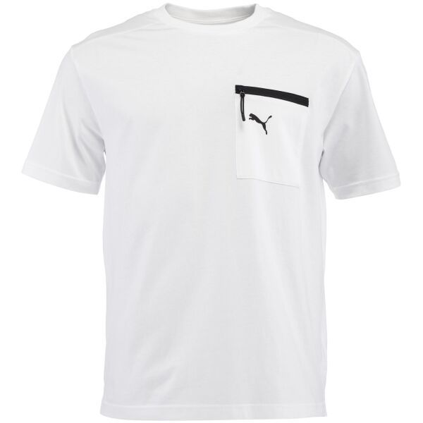 Puma Puma OPEN ROAP TEE Мъжка тениска, бяло, размер