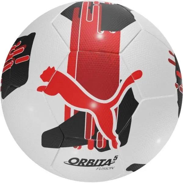 Puma Puma ORBITA 5 FUSION Футболна топка, бяло, размер