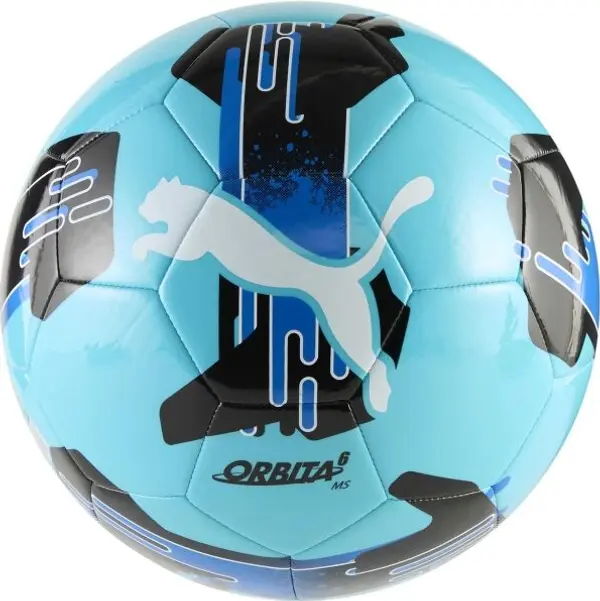 Puma Puma ORBITA 6 MS Футболна топка, тюркоазено, размер