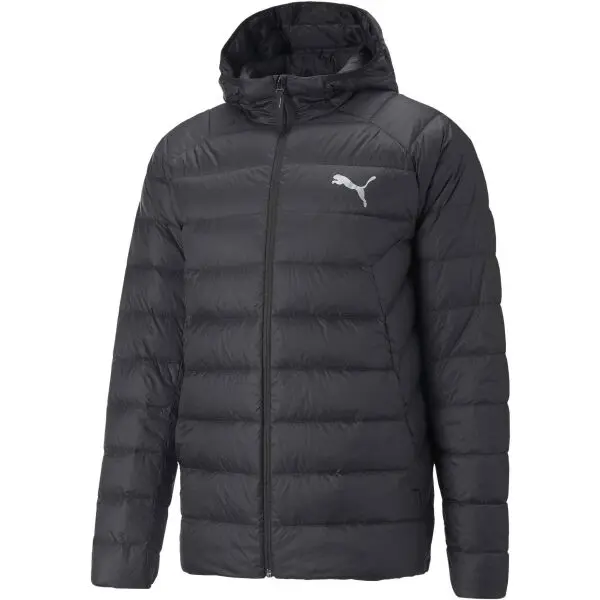 Puma Puma PACKLITE HOODED DOWN JACKET Мъжко яке, черно, размер