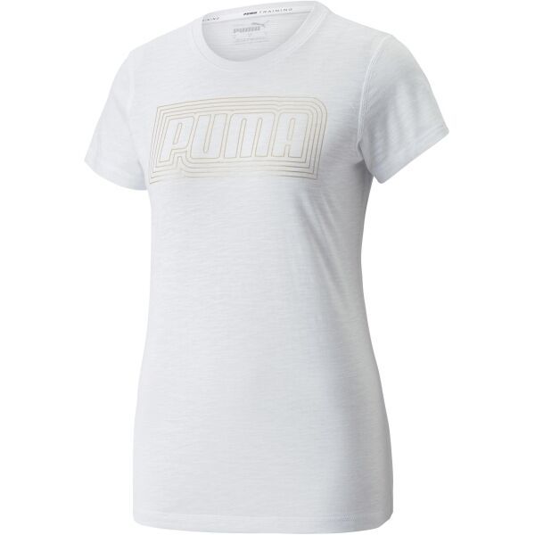 Puma Puma PERFORMANCE LOGO FILL TEE REC Q4 Дамска тениска, бяло, размер