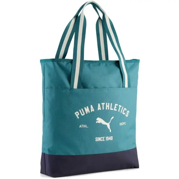 Puma Puma PHASE CLASSIC TOTE Дамска чанта, зелено, размер