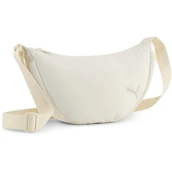Puma Puma POP HALF MOON BAG Дамска чанта, бежово, размер