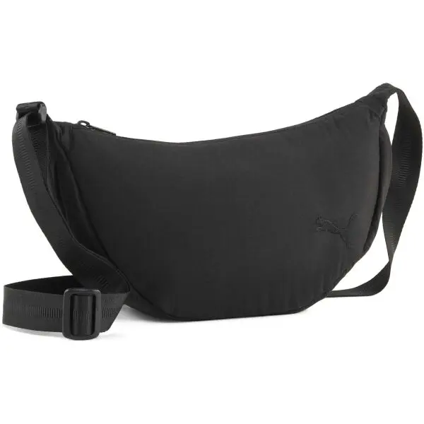 Puma Puma POP HALF MOON BAG Дамска чанта, черно, размер