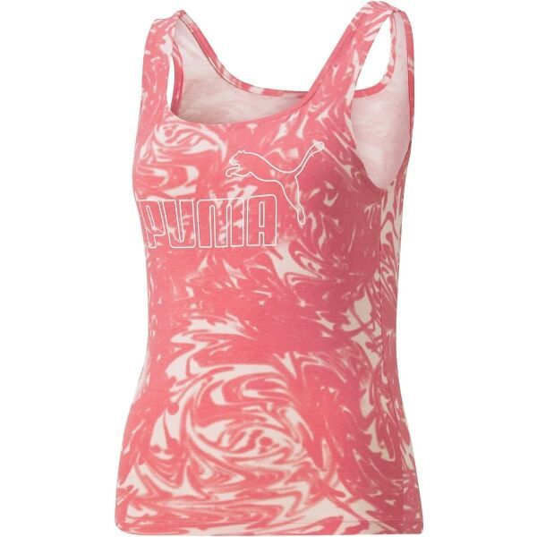 Puma Puma POWER AOP TANK Дамски потник, розово, размер