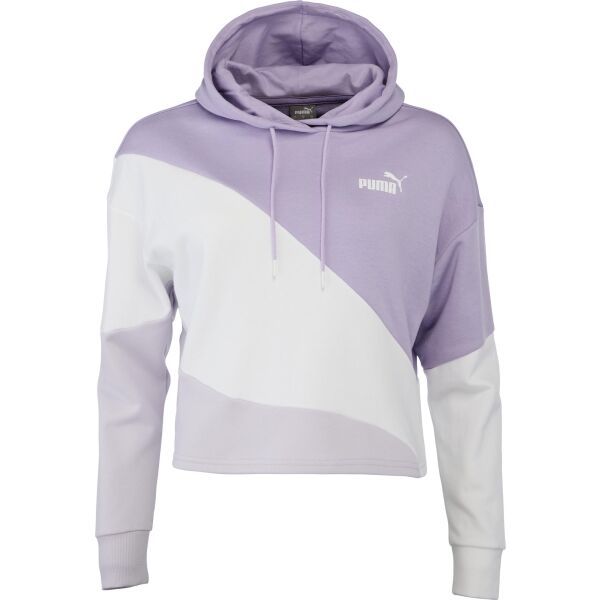 Puma Puma POWER CAT HOODIE TR Дамски суитшърт, лилаво, размер