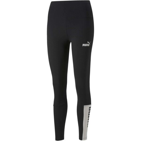 Puma Puma POWER COLORBLOCK LEGGINGS Дамски клин, черно, размер